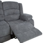 Diivan MALINA 3-kohaline manuaalne recliner, hall Diivanid Diivanid