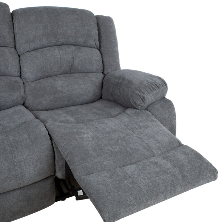 Diivan MALINA 3-kohaline manuaalne recliner, hall Diivanid Diivanid