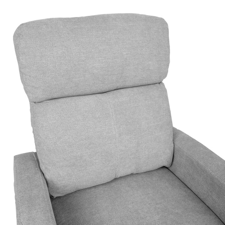 Tugitool ENIGMA manuaalne recliner, helehall Elutoamööbel Elutuppa jõuludeks