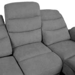 Diivan MIMI 3-kohaline elektriline recliner 208x93xH102cm, hall Diivanid Diivanid