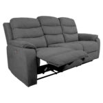 Diivan MIMI 3-kohaline elektriline recliner 208x93xH102cm, hall Diivanid Diivanid
