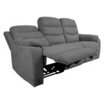 Diivan MIMI 3-kohaline elektriline recliner 208x93xH102cm, hall Diivanid Diivanid