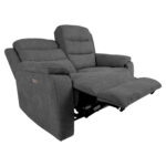 Diivan MIMI 2-kohaline elektriline recliner 153x93xH102cm, hall Diivanid Diivanid