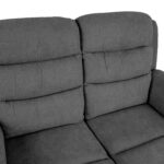 Diivan MIMI 2-kohaline elektriline recliner 153x93xH102cm, hall Diivanid Diivanid