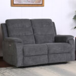 Diivan MIMI 2-kohaline elektriline recliner 153x93xH102cm, hall Diivanid Diivanid