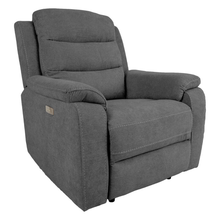 Tugitool MIMI elektriline recliner 92x93xH102cm, hall Diivanid 3+2+1 Diivanid 3+2+1