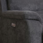 Tugitool MIMI elektriline recliner 92x93xH102cm, hall Diivanid 3+2+1 Diivanid 3+2+1