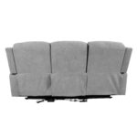 Diivan MIMI 3-kohaline elektriline recliner 208x93xH102cm, helehall Diivanid Diivanid