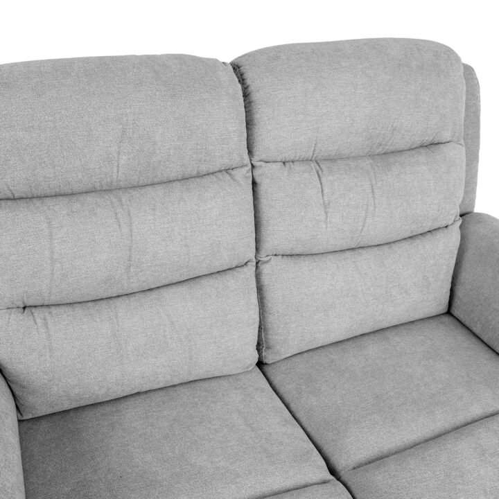 Diivan MIMI 2-kohaline elektriline recliner 153x93xH102cm, helehall Diivanid Diivanid