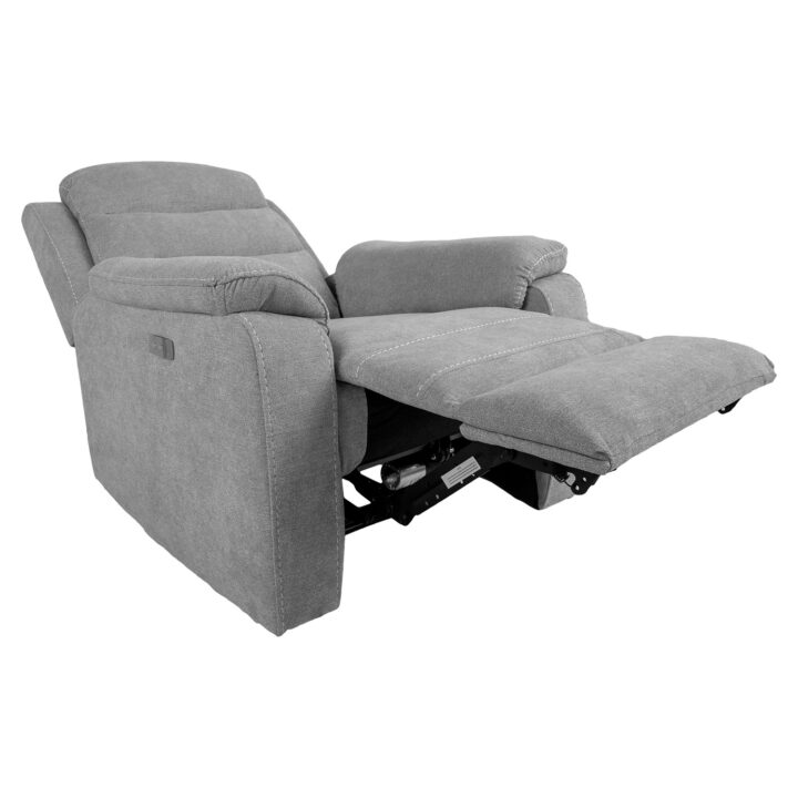 Tugitool MIMI elektriline recliner 92x93xH102cm, helehall Diivanid 3+1 Diivanid 3+1