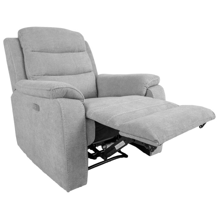 Tugitool MIMI elektriline recliner 92x93xH102cm, helehall Diivanid 3+1 Diivanid 3+1