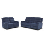 Diivan MIMI 3-kohaline elektriline recliner 208x93xH102cm, sinine Diivanid Diivanid