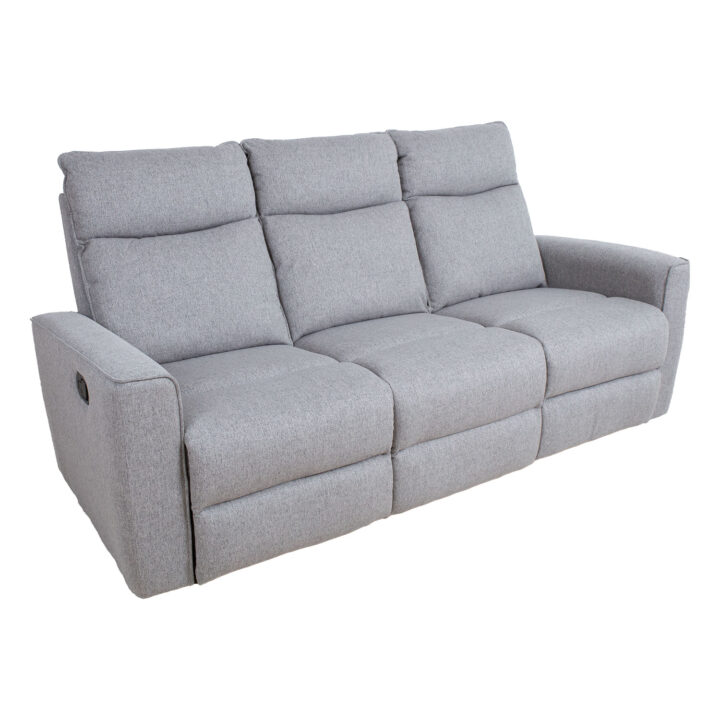 Diivan MORA 3-kohaline manuaalne recliner 204x93xH102cm, hall Diivanid Diivanid