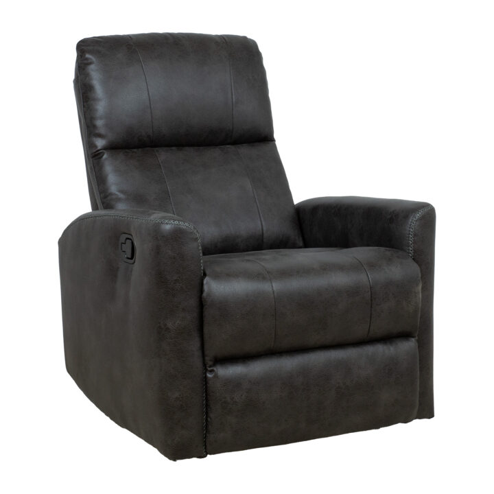 Tugitool DIEGO kiikuv ja pöörlev manuaalne recliner 78x95xH103cm, hall Elutoamööbel Recliner