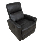Tugitool DIEGO kiikuv ja pöörlev manuaalne recliner 78x95xH103cm, hall Elutoamööbel Recliner
