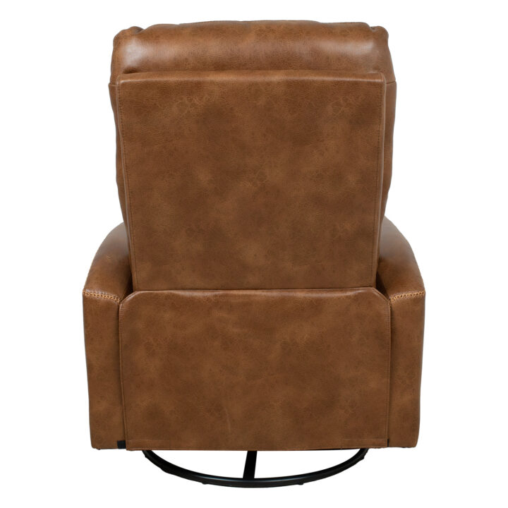 Tugitool DIEGO kiikuv ja pöörlev manuaalne recliner 78x95xH103cm, konjakipruun Elutoamööbel Recliner