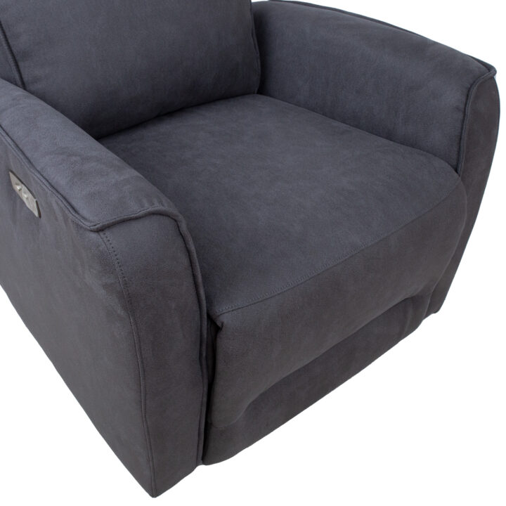 Tugitool BUSTER elektriline recliner, hall Elutoamööbel H01-500 Tugitoolid ja kiiktoolid