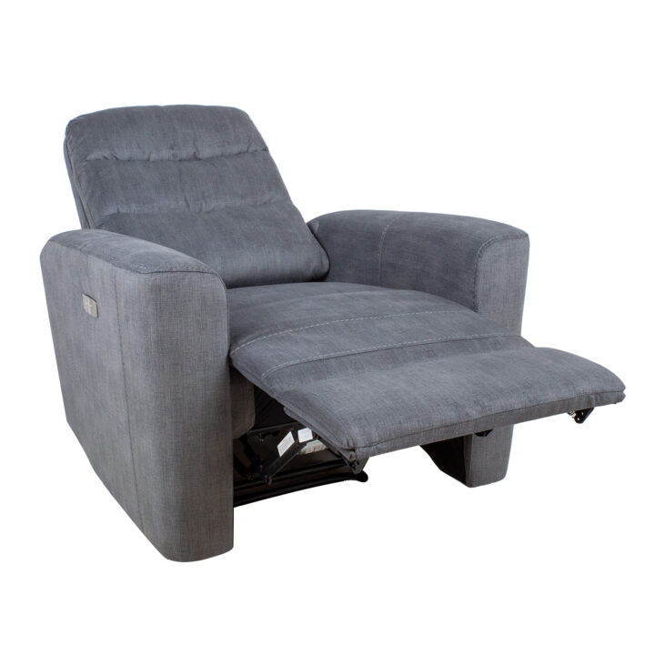 Tugitool GASTON elektriline recliner, hall samet Diivanid 3+1 Diivanid 3+1