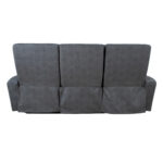 Diivan GASTON 3-kohaline elektriline recliner 206x85xH104cm, hall samet Diivanid Diivanid