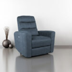 Tugitool GASTON elektriline recliner 92x85xH104cm, sinine Diivanid 3+1
