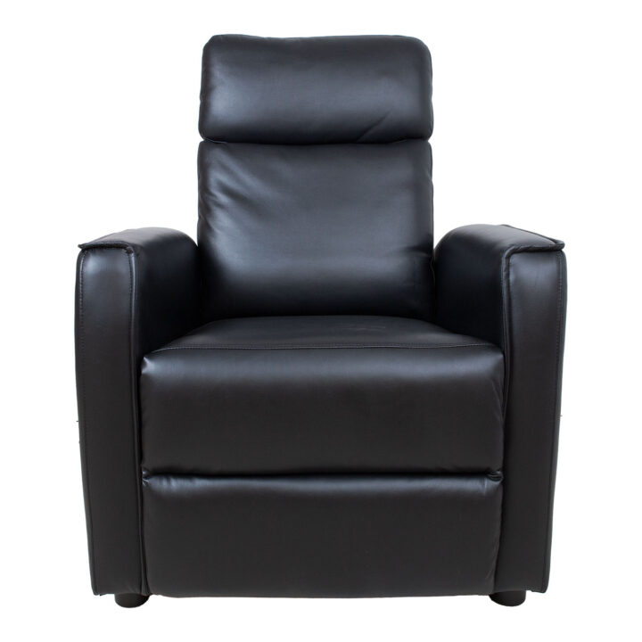 Massaa˛itool STANTON push back recliner, must Elutoamööbel H01-500 Tugitoolid ja kiiktoolid