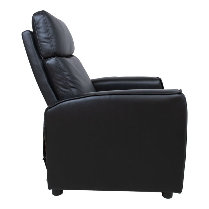 Massaa˛itool STANTON push back recliner, must Elutoamööbel H01-500 Tugitoolid ja kiiktoolid