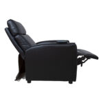 Massaa˛itool STANTON push back recliner, must Elutoamööbel H01-500 Tugitoolid ja kiiktoolid