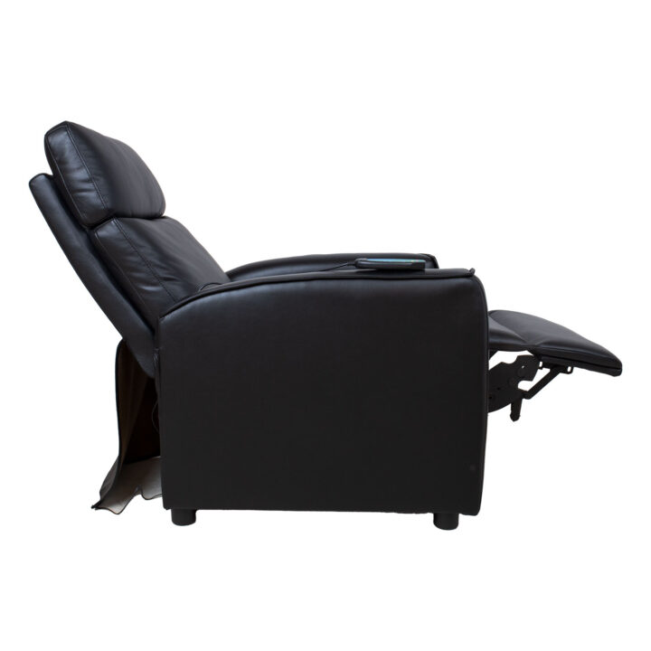 Massaa˛itool STANTON push back recliner, must Elutoamööbel H01-500 Tugitoolid ja kiiktoolid