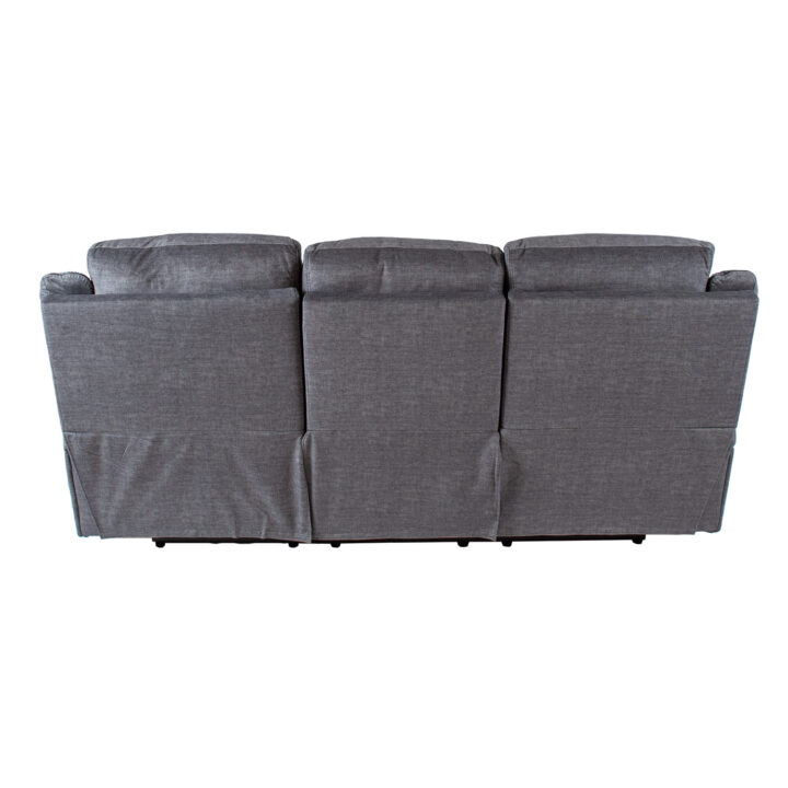 Diivan GENTRY 3-kohaline manuaalne recliner 210x98xH104cm, hall Diivanid 3+1 Diivanid 3+1