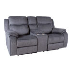 Diivan GENTRY 2-kohaline manuaalne recliner 190x98xH104cm, hall Diivanid 3+1 Diivanid 3+1