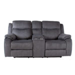Diivan GENTRY 2-kohaline manuaalne recliner 190x98xH104cm, hall Diivanid 3+1 Diivanid 3+1