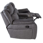Diivan GENTRY 2-kohaline manuaalne recliner 190x98xH104cm, hall Diivanid 3+1 Diivanid 3+1