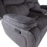 Diivan GENTRY 2-kohaline manuaalne recliner 190x98xH104cm, hall Diivanid 3+1 Diivanid 3+1