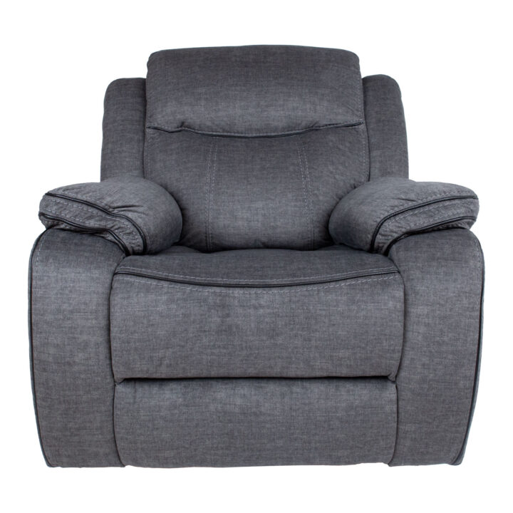 Tugitool GENTRY kiikuv ja pöörlev manuaalne recliner, hall Diivanid 3+1 Diivanid 3+1