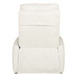 Tugitool KATY elektriline recliner massažifunktsiooniga 78x97xH100cm, sinakasvalge Elutoamööbel