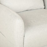 Tugitool KATY elektriline recliner massažifunktsiooniga 78x97xH100cm, sinakasvalge Elutoamööbel