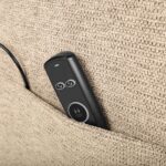 Tugitool KATY elektriline recliner massažifunktsiooniga 78x97xH100cm, beež Elutoamööbel