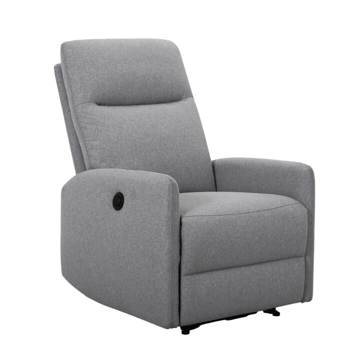 Tugitool KATY elektriline recliner, helehall Elutoamööbel H01-500 Tugitoolid ja kiiktoolid