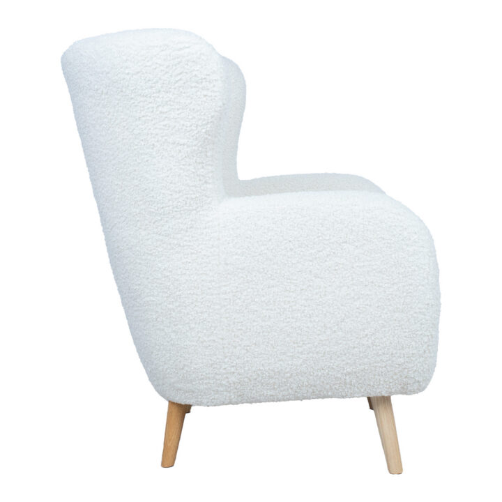 Tugitool ELISA 91x88x98cm, soe valge Elutoamööbel
