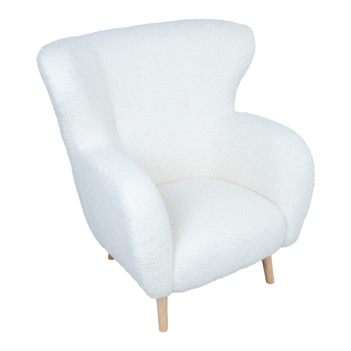 Tugitool ELISA 91x88x98cm, soe valge Elutoamööbel