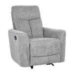 Tugitool GEMMA manuaalne recliner 89x98xH106cm, helehall Elutoamööbel