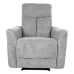 Tugitool GEMMA manuaalne recliner 89x98xH106cm, helehall Elutoamööbel
