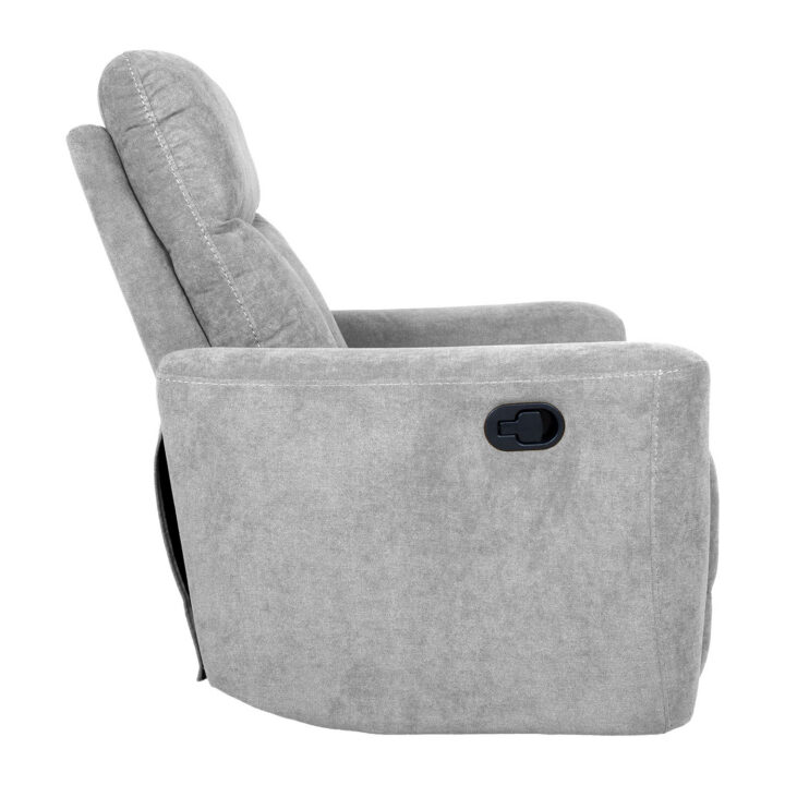 Tugitool GEMMA manuaalne recliner 89x98xH106cm, helehall Elutoamööbel