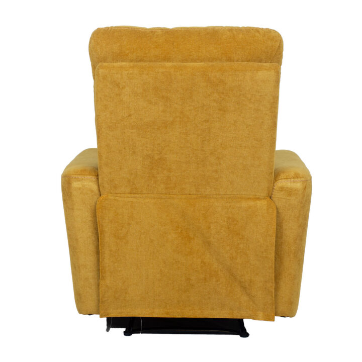 Tugitool GEMMA manuaalne recliner 89x98xH106cm, tumekollane Elutoamööbel