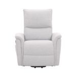Tugitool GIANNI elektriline lift recliner 85x86xH106cm, hallikasvalge Elutoamööbel