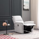 Tugitool GIANNI elektriline lift recliner 85x86xH106cm, hallikasvalge Elutoamööbel