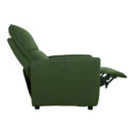 Tugitool ZAC push back recliner 74x95xH101cm, roheline Elutoamööbel