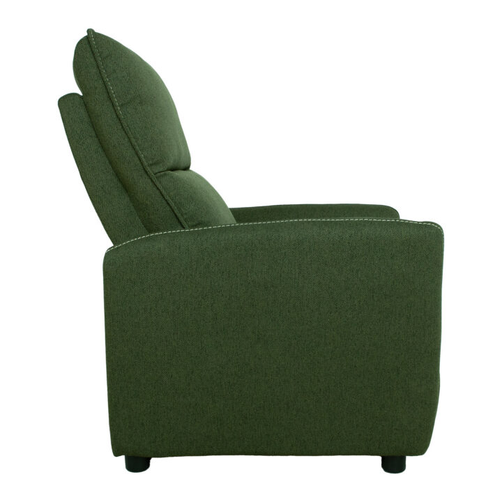 Tugitool ZAC push back recliner 74x95xH101cm, roheline Elutoamööbel