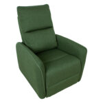 Tugitool ZAC push back recliner 74x95xH101cm, roheline Elutoamööbel