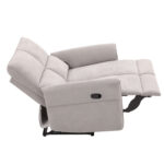 Diivan DAMIKA 2-kohaline elektriline recliner 143x92xH103cm, hall Diivanid